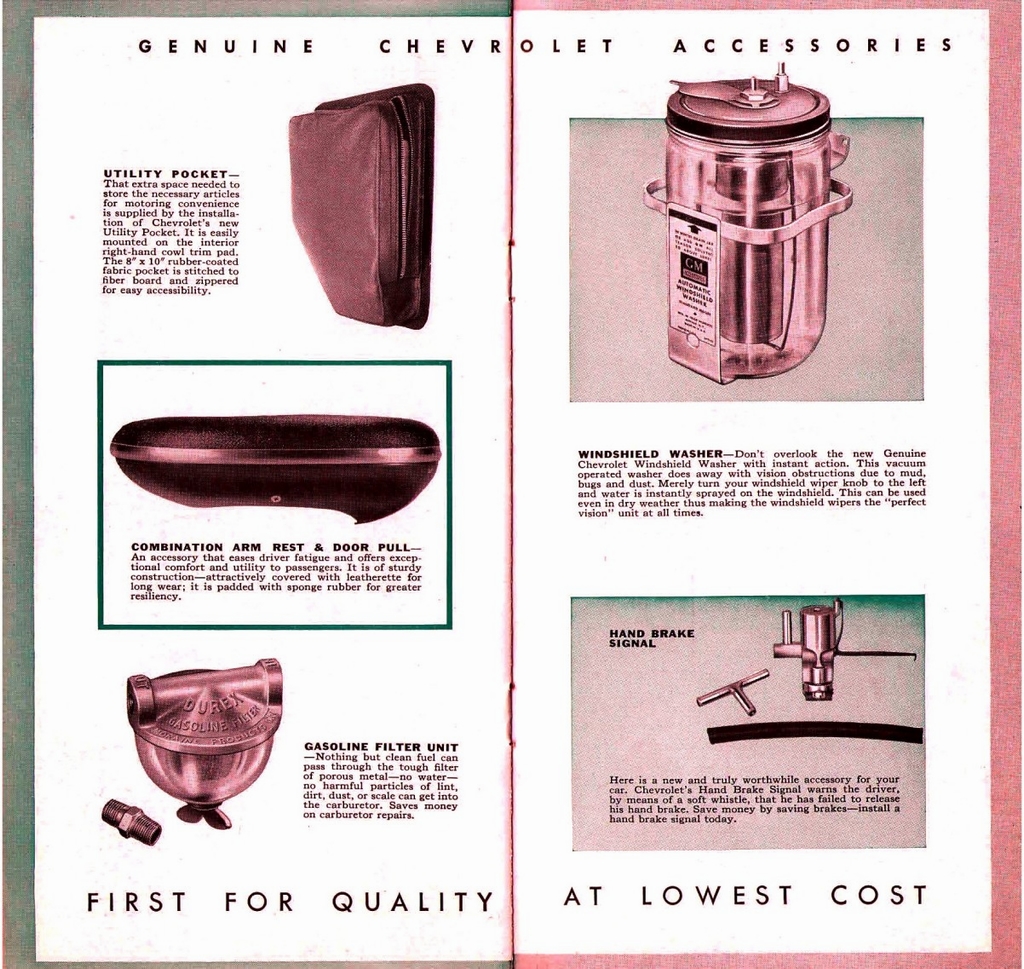 1949 Chevrolet Accessories Booklet Page 5
